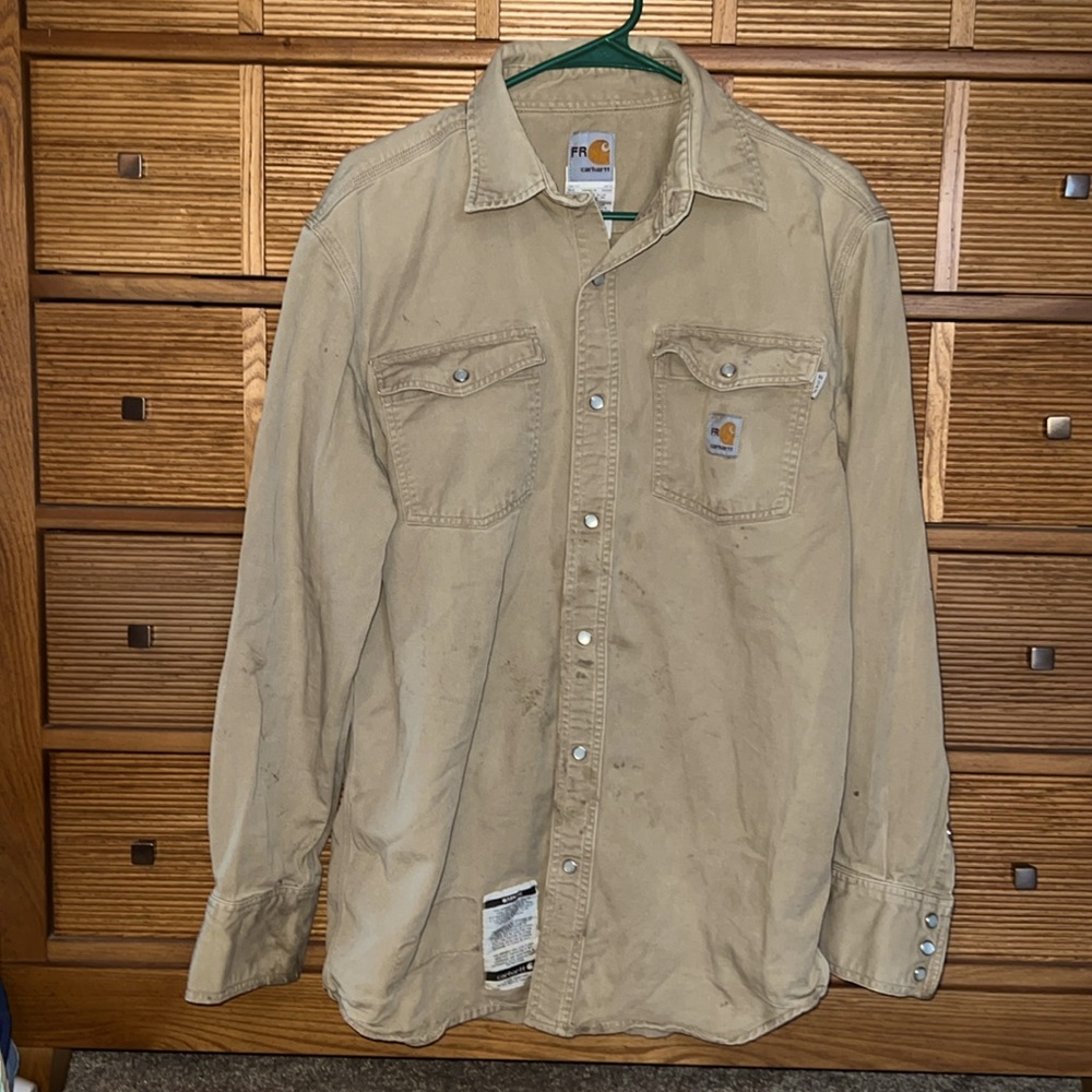 CARHARTT MEN’S FIRE RESISTANT SHIRT